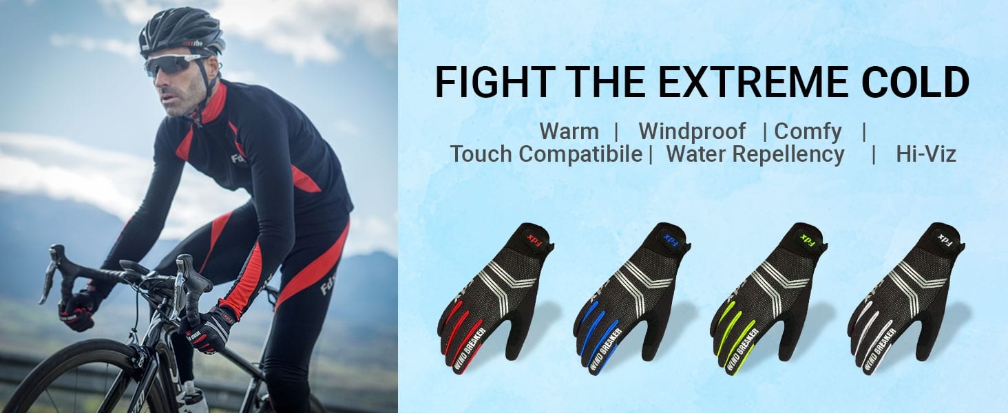 FDX Warm Winter Cycling Gloves