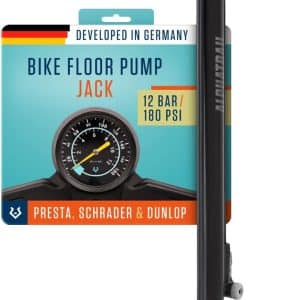 Alphatrail Floor Pump Jack For all Valves 180 PSI / 12.5 Bar