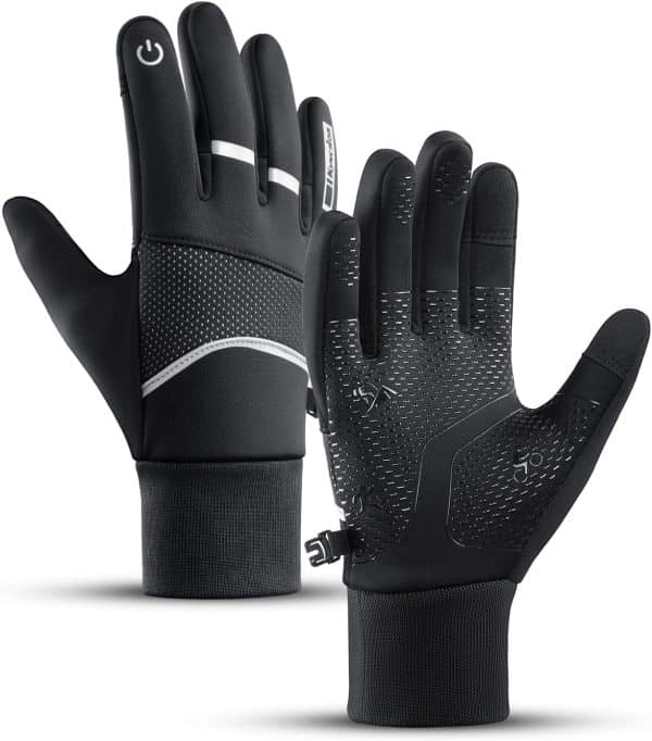 KynciLOR Winter Thermal Gloves Running Touchscreen Gloves