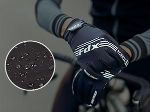 FDX Unisex MTB Cycling Gloves water resistant Biking Mitts