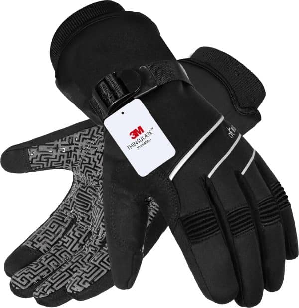 Waterproof & Windproof Winter Gloves for Men and Women