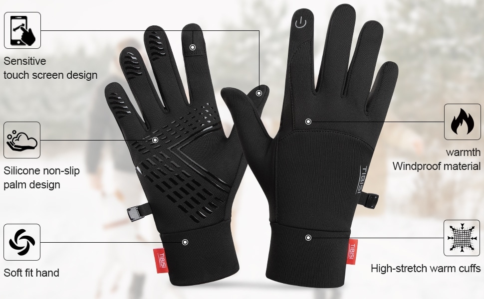 cycling gloves running gloves womens gloves thermal gloves gloves men winter touch screen