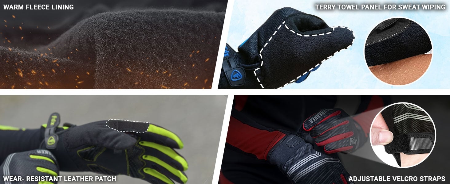 FDX Winter Cycling Gloves
