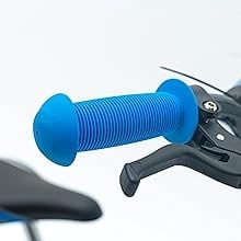 Chunky Grips for Stability - Moto X Blue Bike 14"