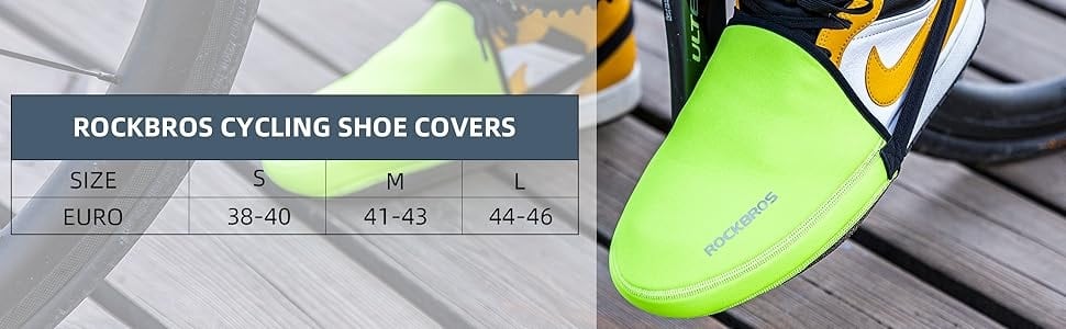 shoe cover size chart